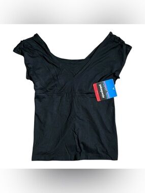 NWT Patagonia Morning Glory Short Sleeve T Shirt Black